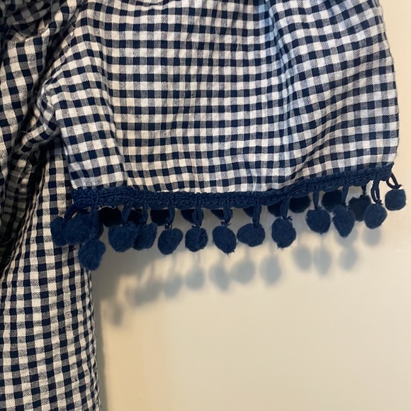 Off the shoulder gingham top - Picture 2 of 2